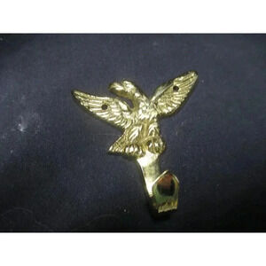 Brass Harvin Decorative Eagle Hooks, Set of three, Mid Century,‎ American,